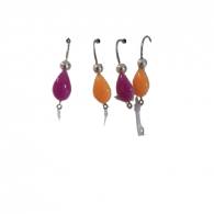 Stintinė sistemėlė 4 Avižėlės Skaidri/Violetinė/Oranžinė