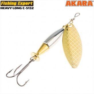 Sukriukė AKARA «Long Heavy» Basic 5132 RT, 7 g, Nr. 1, GO (C-5132-7-GO)