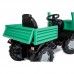 Sunkvežimio pedalais minamas automobilis Rolly Toys RollyUnimog Forst Mercedes-Benz gervė