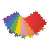 Surenkamų grindų dangos detalė Palziv Rainbow, Mėlyna