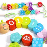 Suvarstomas vikšras mokinantis skaičiuoti, 20 vnt. TOOKY TOY