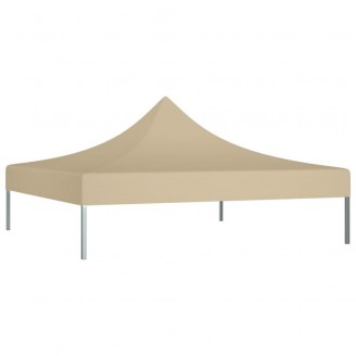 Tento stogas 2.92 x 2.92 m smėlio spalva, audinio tankumas 160 g/m2