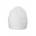 Unisex megzta kepurė MALFINI Beanie 315 white – klasikinis žieminis modelis