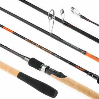 Universalus Spiningas AKARA Black Hunter 2-jų Dalių, Ilgis 2.1m, Testas 7-32g