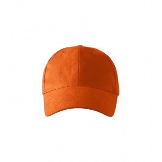 Vaikiška Kepurėlė su snapeliu MALFINI 6P Kids Orange, 340 g/m²