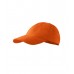 Vaikiška Kepurėlė su snapeliu MALFINI 6P Kids Orange, 340 g/m²