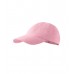 Vaikiška Kepurėlė su snapeliu MALFINI 6P Kids Pink, 340 g/m²