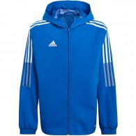 Vaikiška Striukė Adidas Tiro 21 Windbreaker Mėlyna GP4978