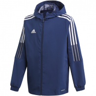 Vaikiška Striukė Adidas Windbreaker Tamsiai Mėlyna GP4974