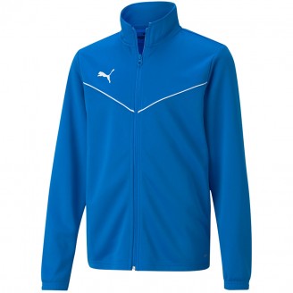 Vaikiškas Džemperis Puma teamRISE Training Poly Jacket Jr Mėlyna 657393 02