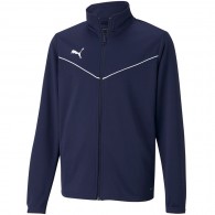 Vaikiškas Džemperis Puma TeamRISE Training Poly Jacket Tamsiai Mėlynas 657393 06