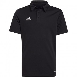 Vaikiški Marškinėliai Adidas Entrada 22 Polo Juodi H57481