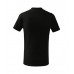 Vaikiški Marškinėliai MALFINI Basic 138 Black, 160g/m2