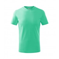Vaikiški Marškinėliai MALFINI Basic 138 Mint 160g/m2
