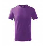 Vaikiški Marškinėliai MALFINI Basic 138 Purple 160g/m2