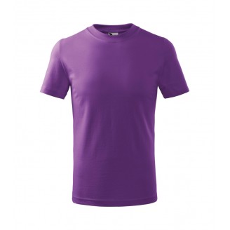 Vaikiški Marškinėliai MALFINI Basic 138 Purple 160g/m2