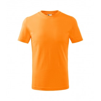 Vaikiški Marškinėliai MALFINI Basic 138 Tangerine orange 160g/m2