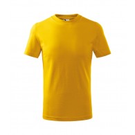 Vaikiški Marškinėliai MALFINI Classic Yellow 160 g/m²