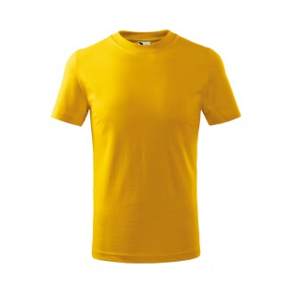 Vaikiški Marškinėliai MALFINI Classic Yellow 160 g/m²