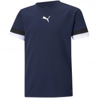 Vaikiški Marškinėliai Puma TeamRISE Jersey Jr Tamsiai Mėlyna 704938 06
