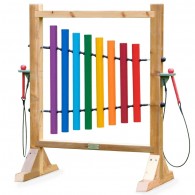 Vaivorykštės varpelių spalvinga žaidimų lenta MASTERKIDZ