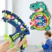 Velcro Darts arkadinis žaidimas 2in1 rinkinys: skydas + dinozaurų lanko paleidėjas WOOPIE