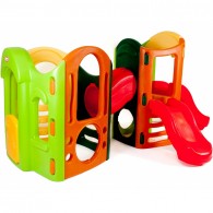 Viename žaidimų aikštelė „Monkey Grove“ su čiuožyklomis LITTLE TIKES 8