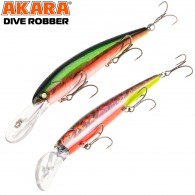 Vobleris AKARA Dive Robber, 120 mm, A208 (DVR120F-A208)