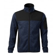 Vyriška megzto Softshell striukė RIMECK Casual 550 Knit blue, 350 g/m²