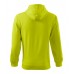 Vyriškas džemperis MALFINI Trendy Zipper 410 Lime punch, 300 g/m²