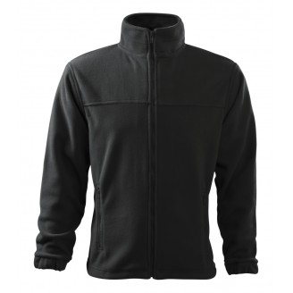 Vyriškas Flisinis Džemperis RIMECK Jacket 501, ebony gray 280 g/m²