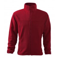 Vyriškas Flisinis Džemperis RIMECK Jacket 501, Marlboro Red 280 g/m²