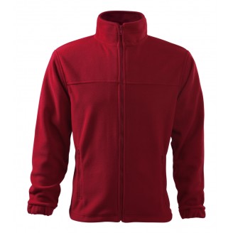 Vyriškas Flisinis Džemperis RIMECK Jacket 501, Marlboro Red 280 g/m²