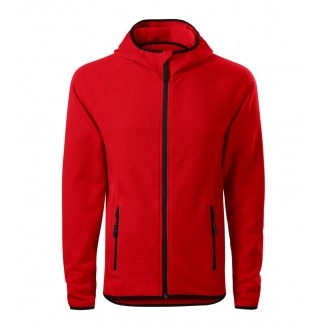 Vyriškas fliso džemperis MALFINI Direct 417 Red, 240 g/m²