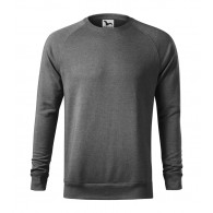 Vyriškas megztinis MALFINI Merger 415 Black melange, 280 g/m²