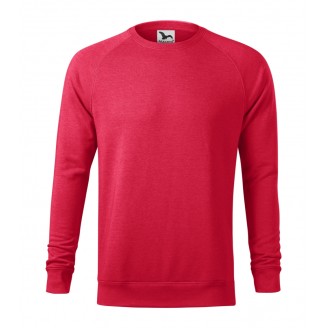 Vyriškas megztinis MALFINI Merger 415 Red melange, 280 g/m²