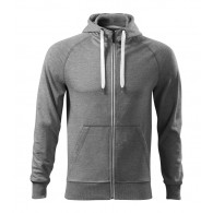 Vyriškas megztinis MALFINI Voyage 452 Dark gray melange, 320 g/m²