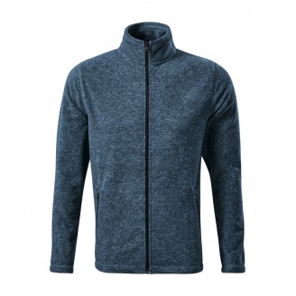 Vyriškas Micro Fliso Džemperis MALFINI Factor Dark denim melange 300 g/m²