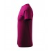 Vyriški Marškinėliai MALFINI Basic 129 Fuchsia red, 160g/m2