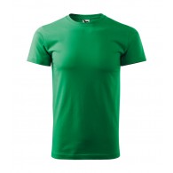 Vyriški Marškinėliai MALFINI Basic 129 Kelly green, 160g/m2