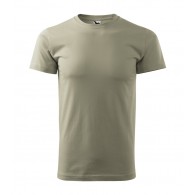 Vyriški Marškinėliai MALFINI Basic 129 Light khaki, 160g/m2