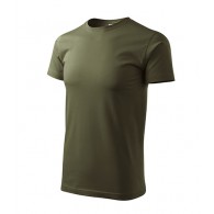 Vyriški Marškinėliai MALFINI Basic, Military 160g/m2