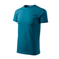 Vyriški Marškinėliai MALFINI Basic, Petrol Blue 160g/m2