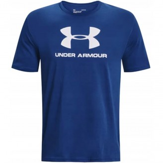 Vyriški Marškinėliai "Under Armour Sportstyle" Logotipas SS Mėlyni 1329590 471