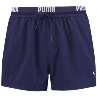 Vyriški Plaukimo Šortai "Puma Logo Short Lenght" Tamsiai Mėlyna