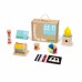 Žaislų dėžutė XXL Montessori edukacinė 6in1 sensorinė dėžutė 0-6 mėnesių TOOKY TOY