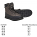 Žvejybiniai batai su trekking tipo padu Kinetic Rockgaiter