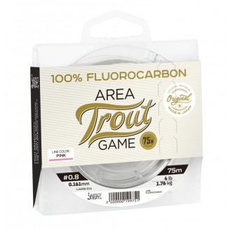 Žvejybinis valas Lucky John Fluorocarbon Area Trout Game 0.75m 0.16mm