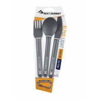 Valgymo įrankis Sea To Summit AlphaLight 3pc Cutlery Set