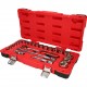 1/2" CHROME+ galinių raktų komplektas 24pcs, KS Tools